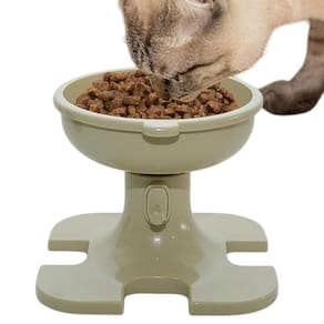 Tijela Raçao Elevada Gato Cachorro Cao Pet Animais Comedouro Ergonomico Ajsutavel Antiderrapante Petshop Casa