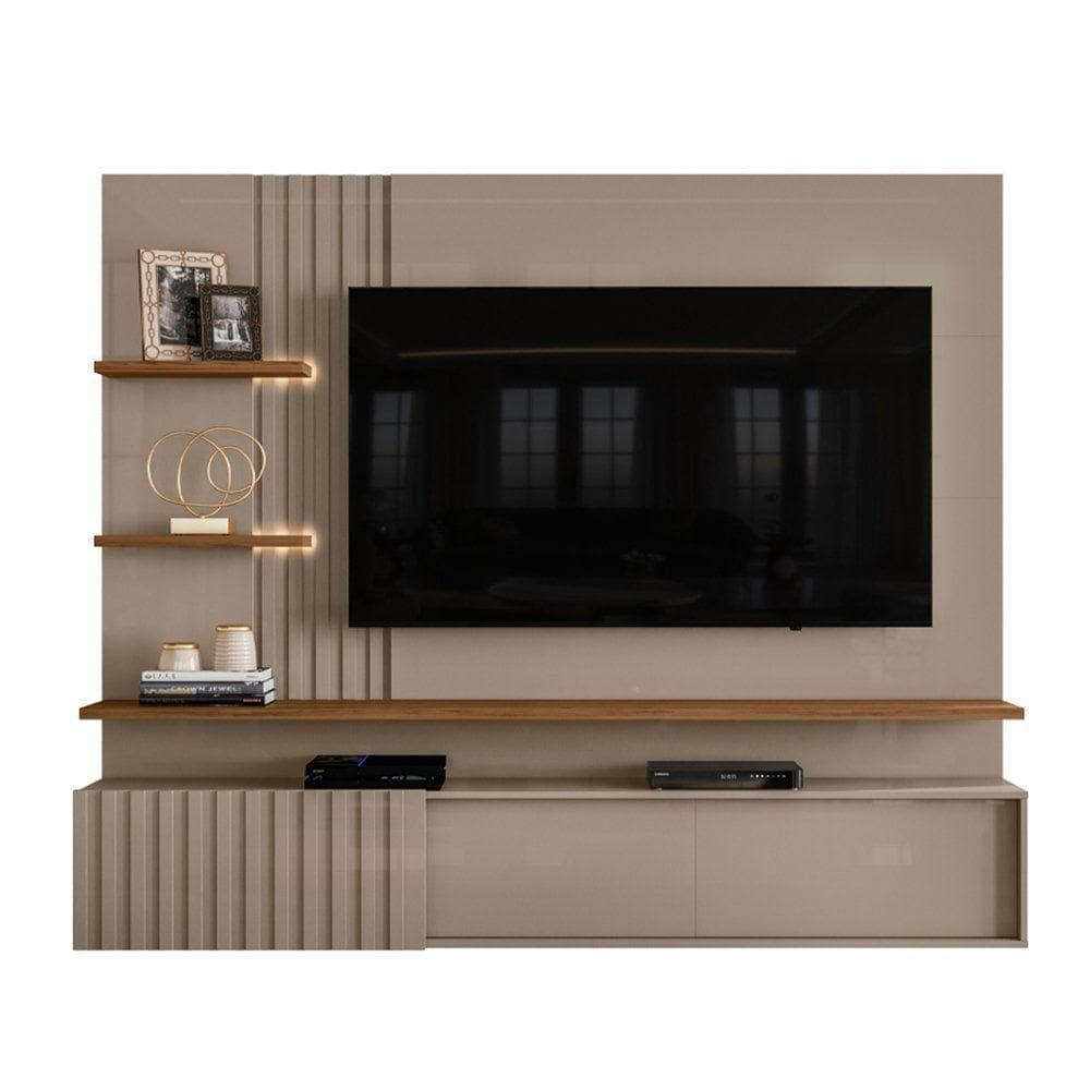 Painel Bancada Suspensa Para 60 Polegadas Atena - 7 Decor Fendi E