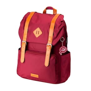 Mochila Laptop Todo Dia Bordo E Caramelo