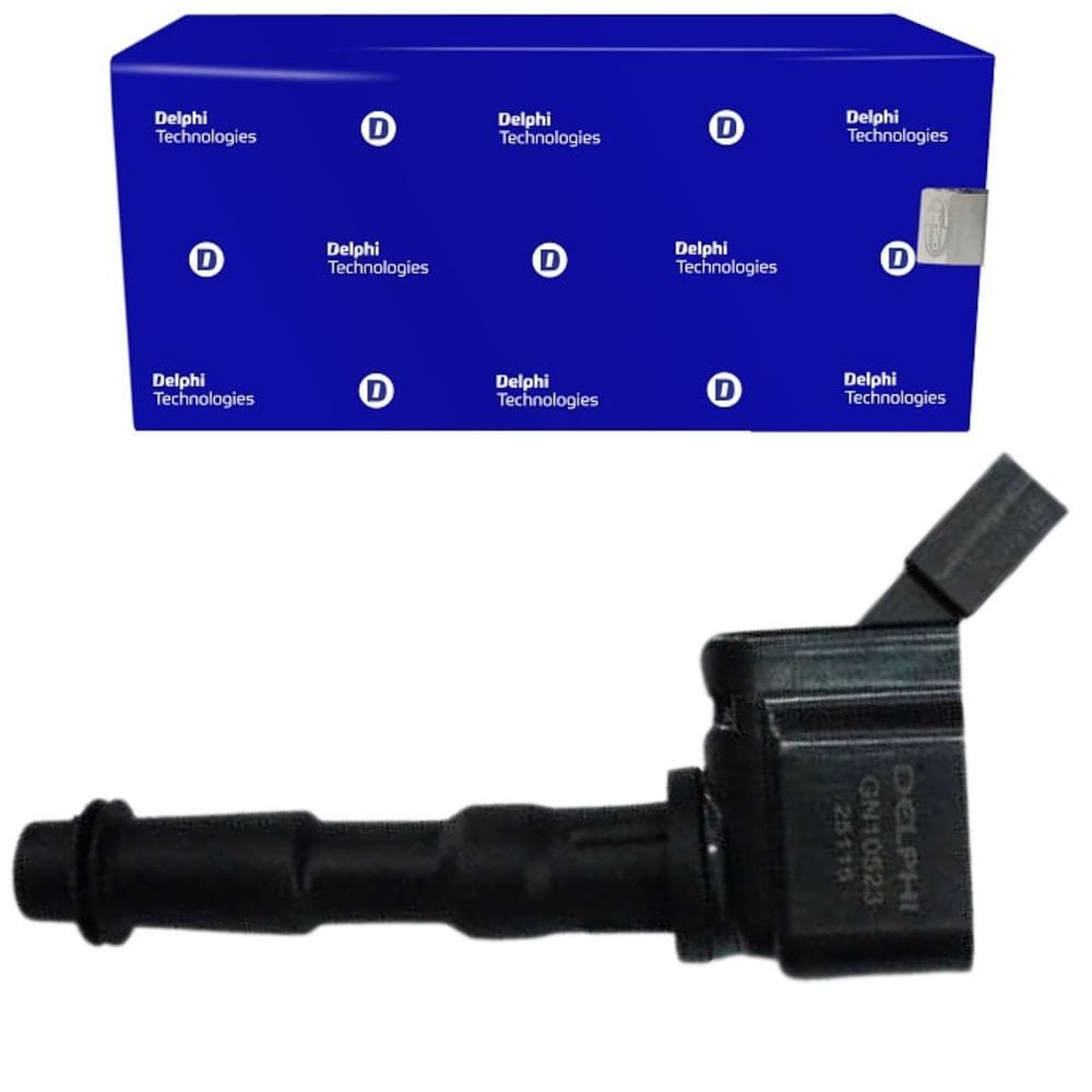Gn10523 - Bobina Ignicao - Gol Gvi 1.0 Fox 1.0 Voyage 1.0 12 Em Diante - Delphi