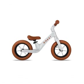 Bicicleta Infantil Colli Aro 12 Balance Quadro Em Nylon Rodas Em Aluminio Branco
