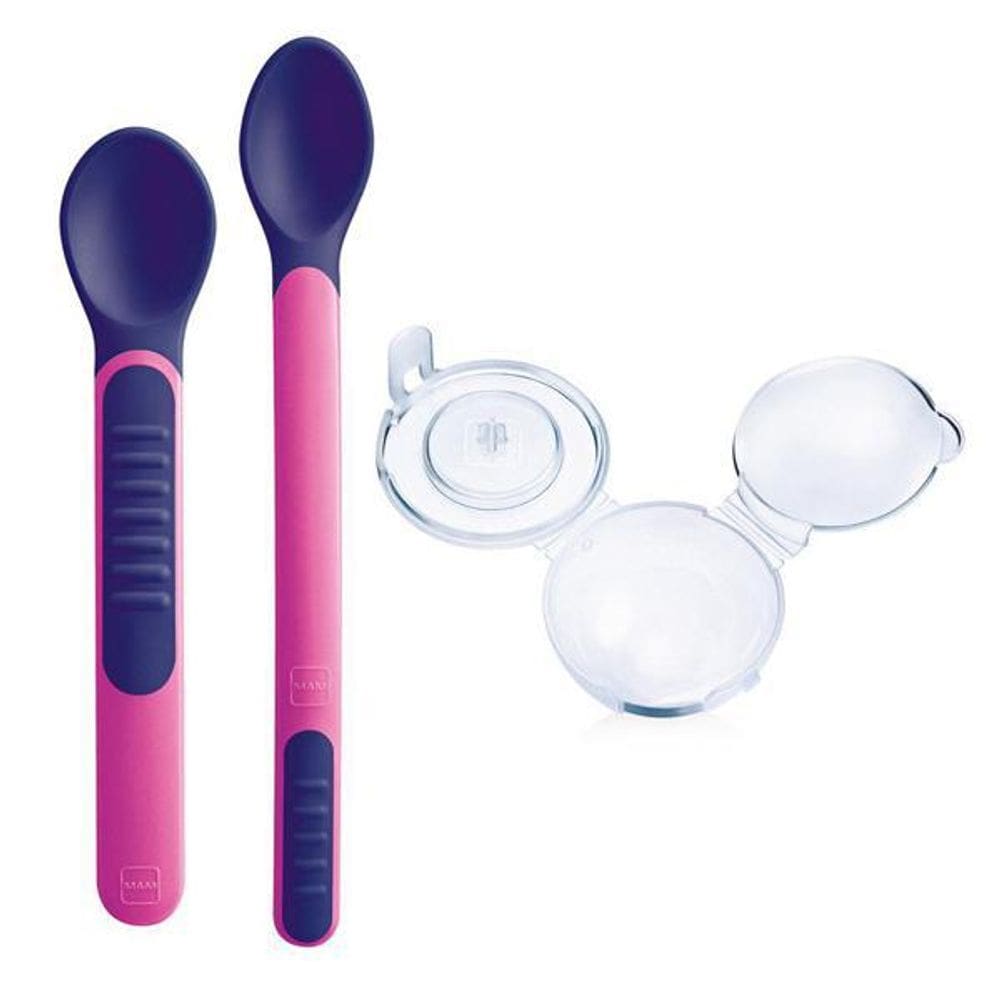 Kit 2 Colheres Termossensíveis Lilás Mam