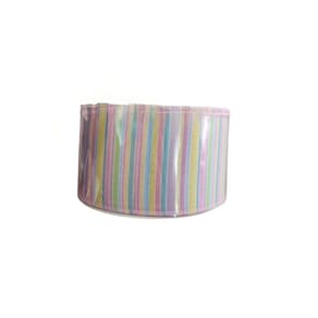 Fita Aramada - 6,3 Cm X 9,14 M - Listrado Colorido