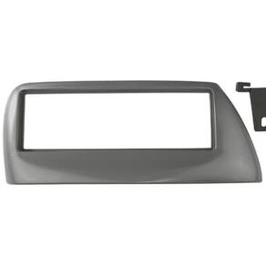 Moldura Contra Frente Plástica Para Ford Ka 2000 Prata 1 Din