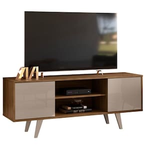Rack Para 55 Pol 2 Portas 136 Cm Lisboa Madetec Fendi