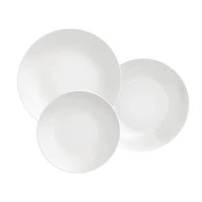 Jogo De Pratos Tramontina Leonora Em Porcelana 12 Peças