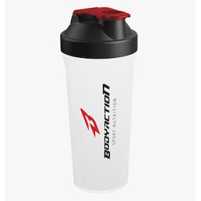 Coqueteleira Shaker transparente 600ml Bodyaction