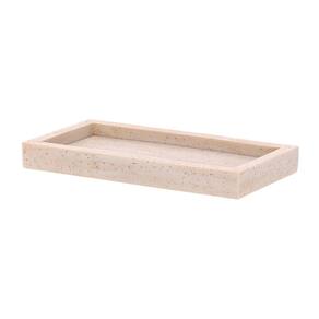 Bandeja Em Polirresina Estilo Pedra Natural 27,5Cm