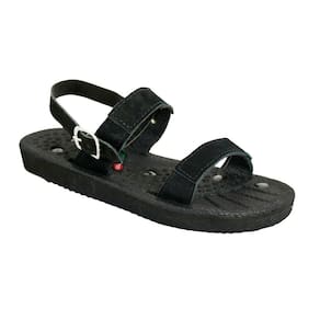 Sandália Magnético Solado Baixo Sandi Preto 41/42 Par - Terumi