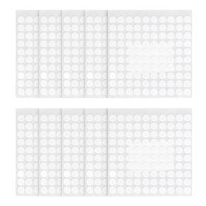 Fita dupla face Cryfokt PE Foam 10 mm, ponto redondo, 10 folhas