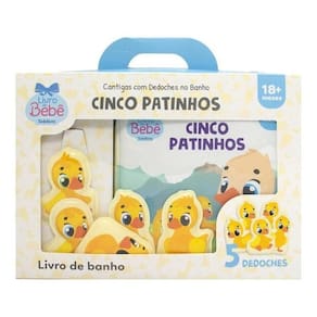Cantigas Com Dedoches No Banho: Cinco Patinhos