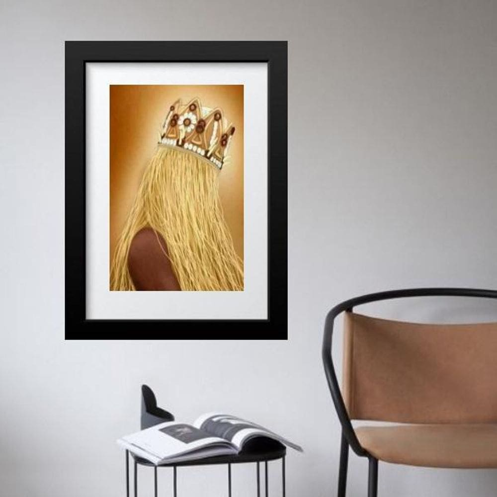 Quadro Orixá Obaluaê - 60X48Cm