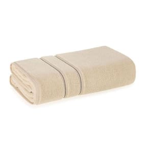 Toalha De Rosto Fio Twist 100% Algodão Plaza Grão/preto