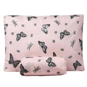Jogo De Lençol Queen Bouti Basic Estampado 180 Fios 3 Peças - Mariposa