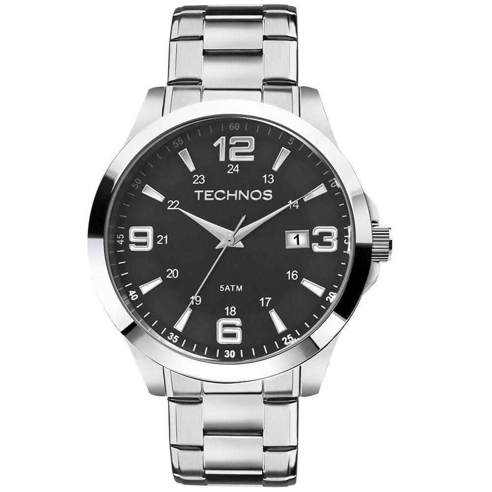 Relógio Technos Masculino Racer Prata - 2115mkts/1p 2115mkts/1p