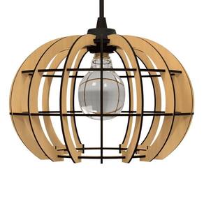 Luminária Teto Tipo Pendente Magnética Mdf - Completa Mdf Cru