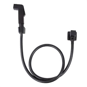 Ducha Higiênica de Aço Inox Flexível Roddex Preto