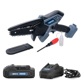 Cortador de Galhos 20 Volts, Bateria 2,0 Ah e Carregador de Bateria 2,4 Ah Torkz