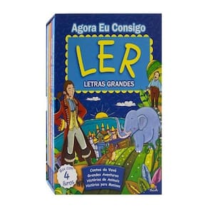 Agora Eu Consigo Ler Ii: (Azul) Box (4T/4Und.)