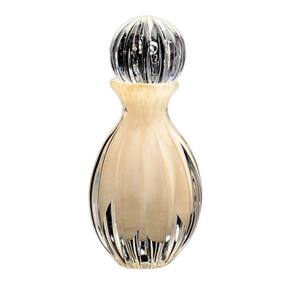 Garrafa Em Cristal Murano Pérola São Marcos 20x8,5x8,5cm