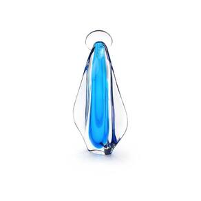 Imagem Em Cristal Murano Água Marinha - São Marcos