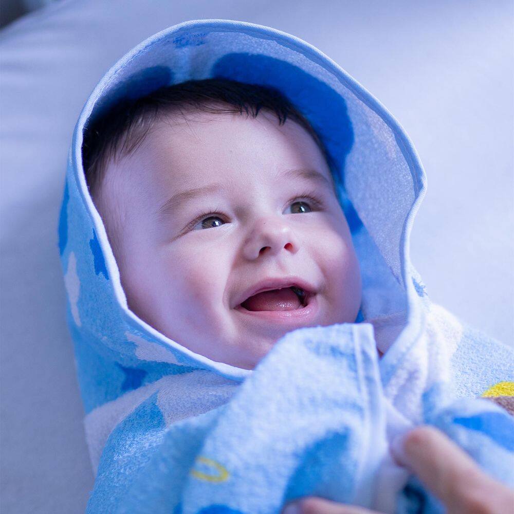 Toalha com Capuz 67 cm x 90 cm Bublim