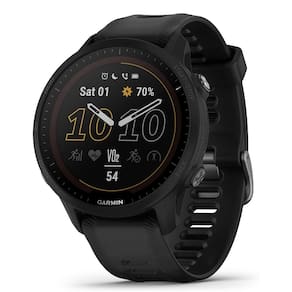 Relógio Smartwatch e Monitor Cardíaco de Pulso e GPS 955 Solar - Preto