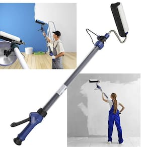 Rolo de Tinta Pintura Com Reservatorio Inteligente Profissional Extensivel Parede Teto Obra Construçao Multiuso Dyu