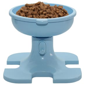 Tigela Raçao Elevada Ergonomica Gato Cao Cachorro Pet Animais Estimaçao Altura Ajustavel Antiderrapante Comida Petshop Casa