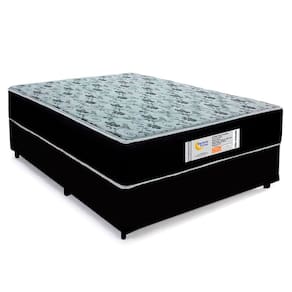 Cama Box Casal Sintético + Colchão Molas Ensacadas SerenePrime Sonnolux 138x188x65