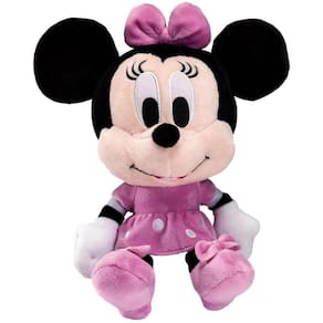 Pelúcia Minnie Mouse Big Head 28cm Disney Fun Divirta-se