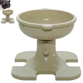 Tigela Raçao Ergonomica Gato Pet Cao Cachorro Elevada Ajustavel Antiderrapante Animais Estimaçao Bichinhos Petshop Casa Comida