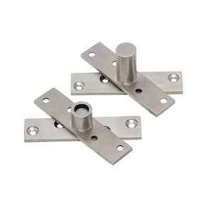 Dobradiça Para Porta Pivotante 150 Kg Silvana 889 Inox Cromado Cromado