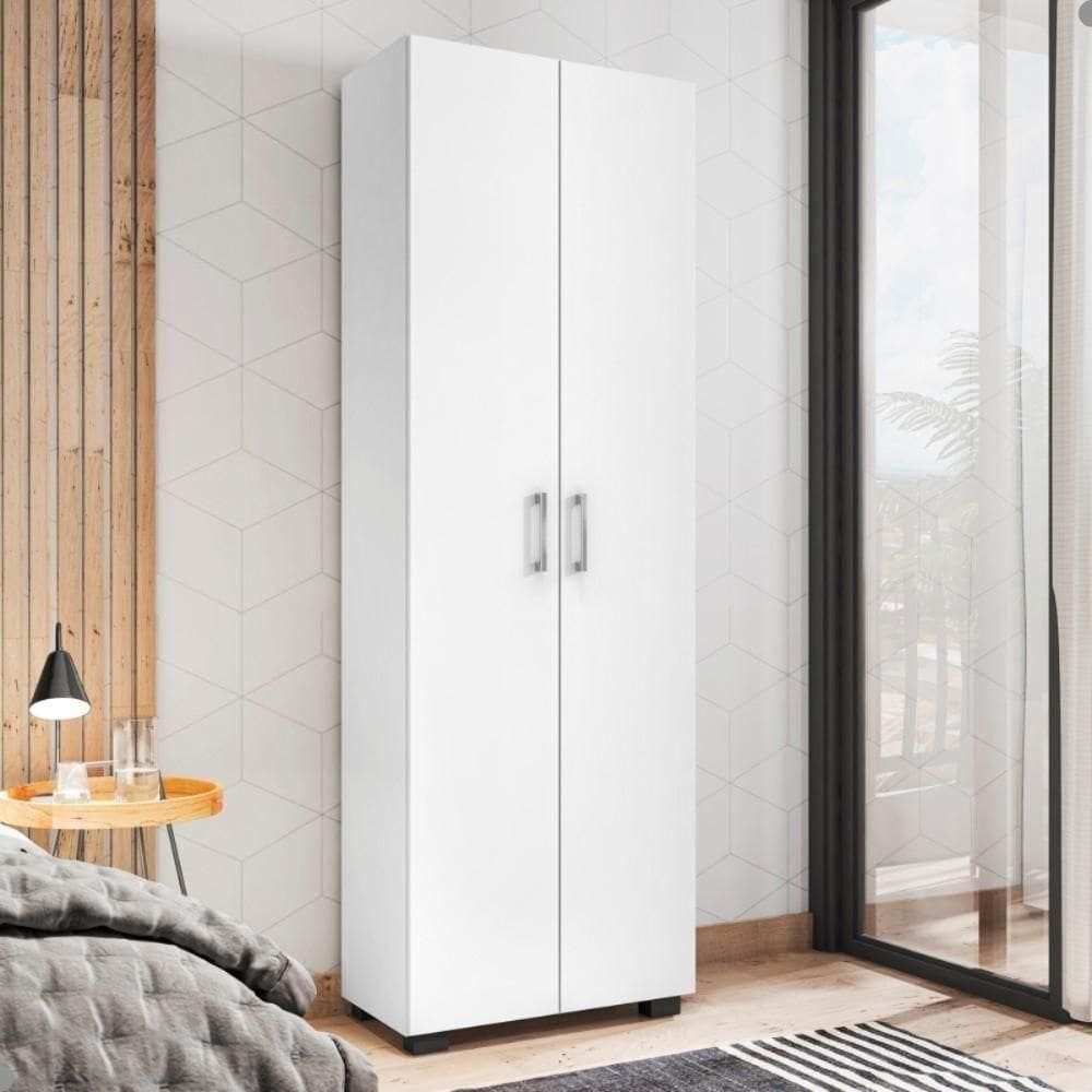 Armário Multiuso 2 Portas Samara Branco