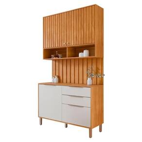 Aéreo com Balcão Painel Divina 120cm 4 Portas e 2 Gavetas