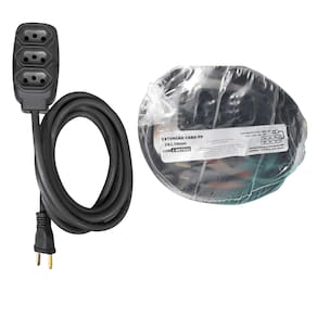 Extensão Elétrica 3m Reforçada Cabo PP 2x2 5mm 10A e 20A