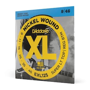 Encordoamento Guitarra .009-.046 D`Addario Xl Nickel Wound