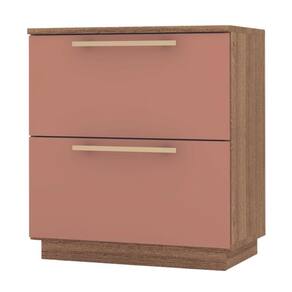 Mesa De Cabeceira Com 2 Gavetas Pamplona Nature Camarim