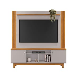 Estante Home para TV até 65 Polegadas Bálsamo JCM Móveis Cinamomo/Off