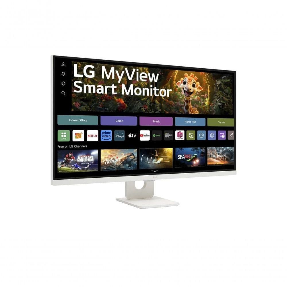 LG スマートモニター 32SR73U-W 本体 Monitor LG Myview Smart 32SR73U-W Tela UHD | Casas Bahia
