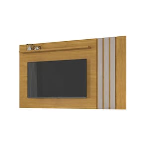 Painel para TV até 70 Polegadas Atraente JCM Móveis Cinamomo/Off