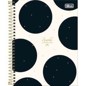 Caderno Espiral (COLEGIAL) West Village 10 Matérias 160 Folhas Capa Dura Tilibra