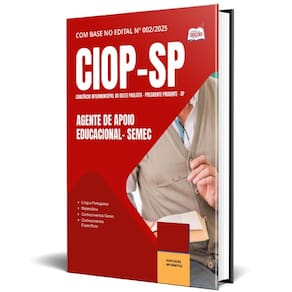Apostila Concurso Ciop 2025 - Agente Apoio Educacional Semec