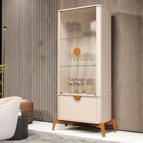 Cristaleira Belo Horizonte Off White