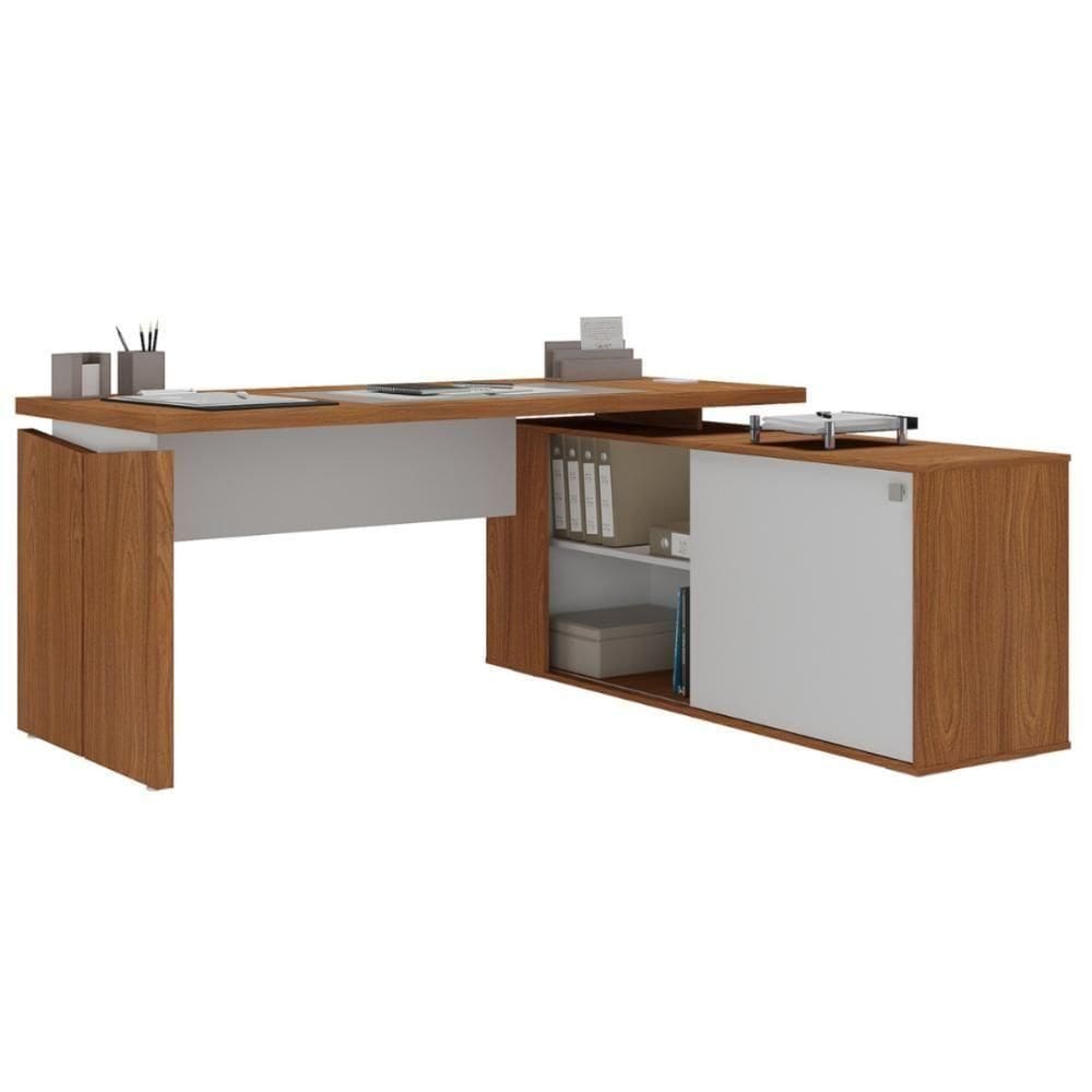 Mesa Com Nichos Honduras Freijó Branco