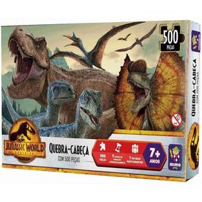 Quebra Cabeça Jurassic World 500 Pçs Planeta Jurássico Mimo