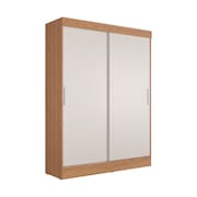 Guarda-Roupa Casal Boreal 2 Portas Carvalho e Off White