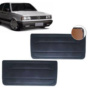 Forro De Porta Dianteira Vw Gol 89-94 Vinil Grafite