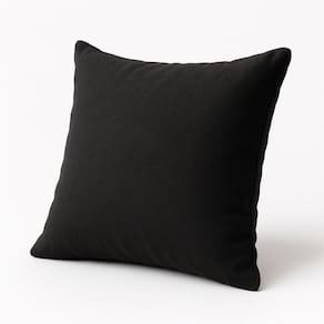 Almofada Cheia 42cm Fofinhas Suede Sala Ou Quarto Balaqui Preto