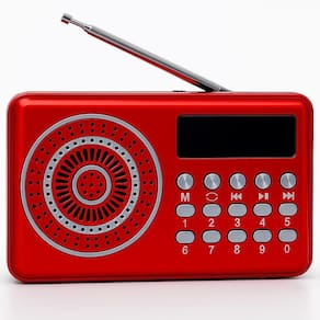 Rádio Portátil Recarregável Sem Fio Bluetooth, Usb, Tf,